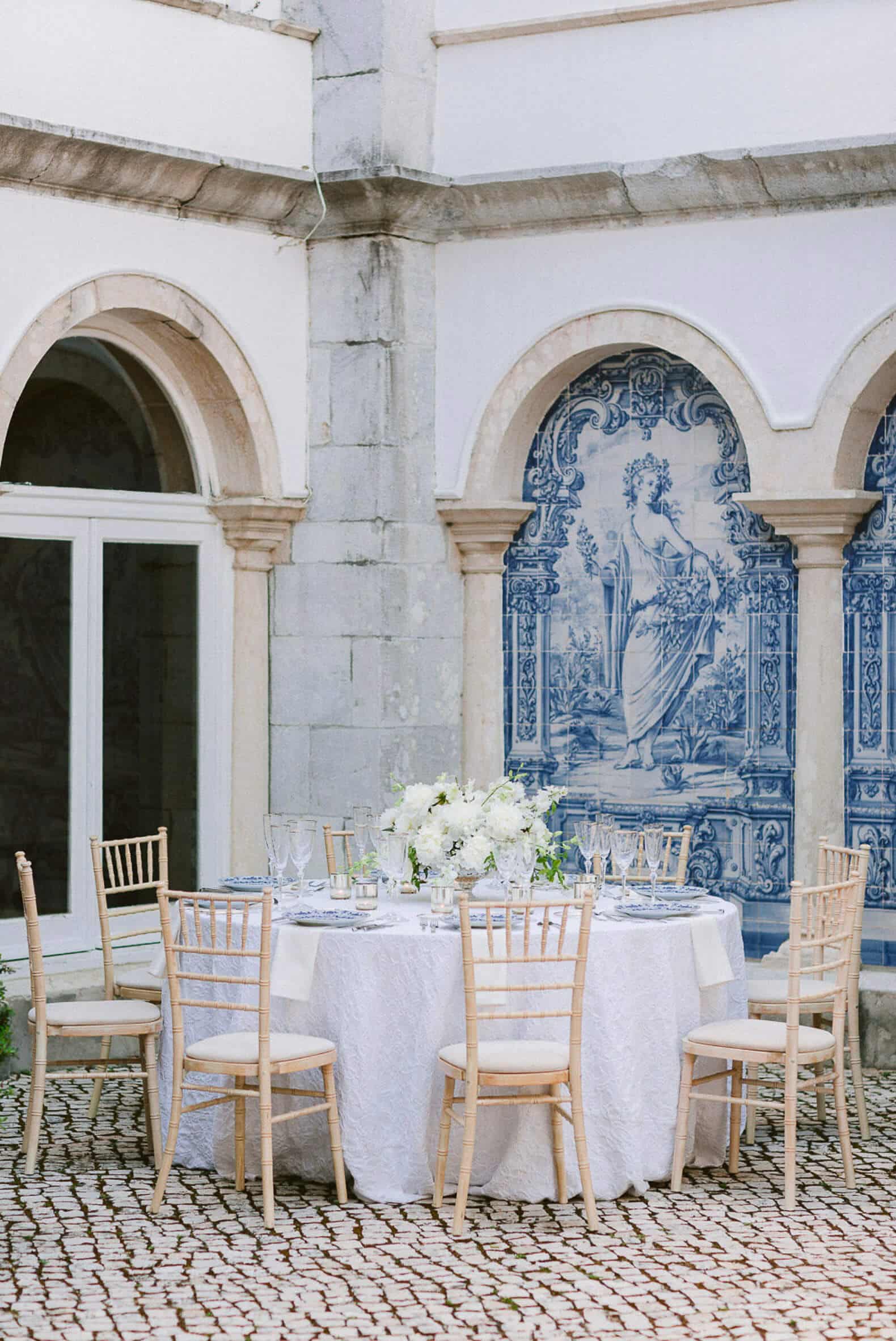 portuguese tiles wedding