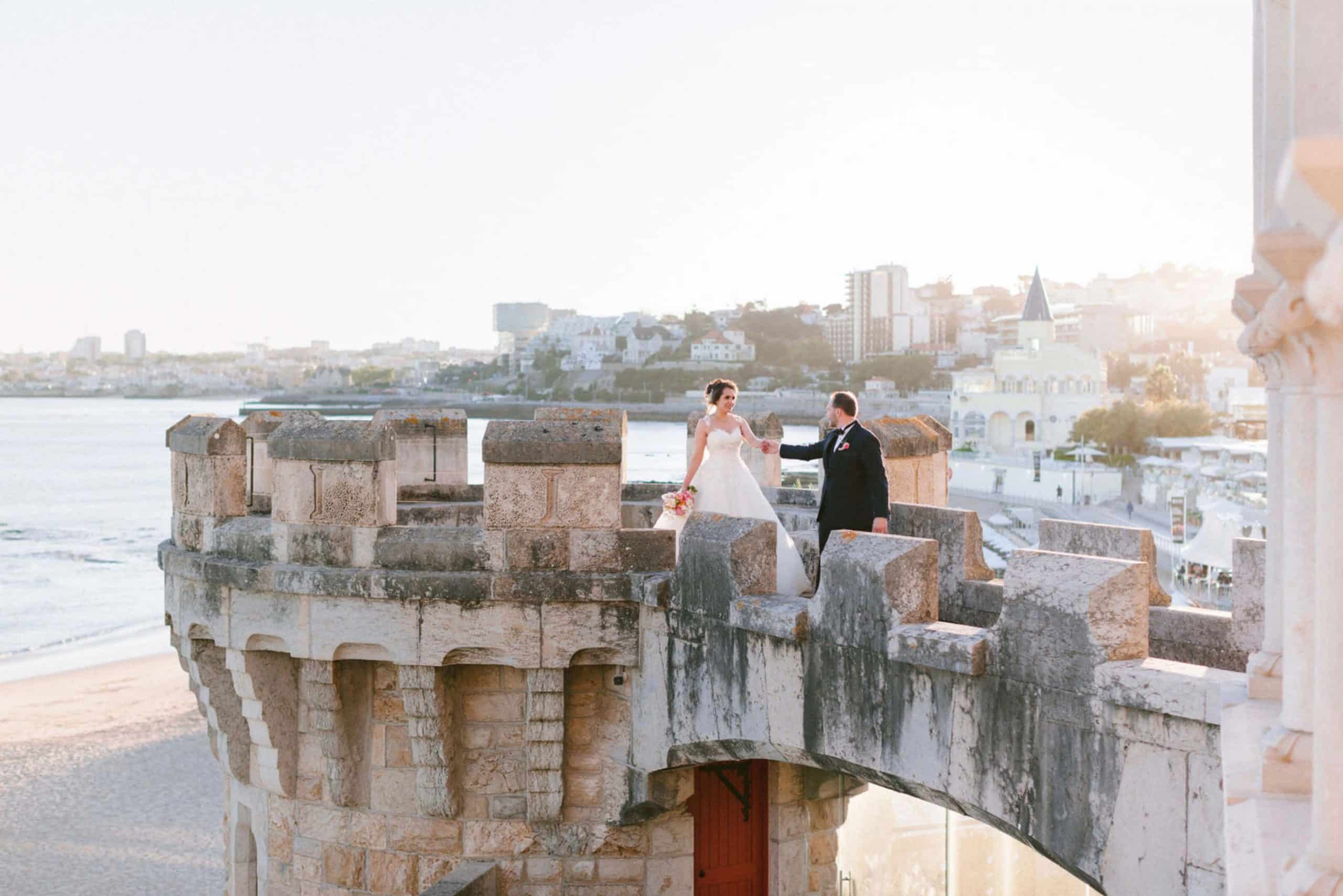 sea front wedding in portugal